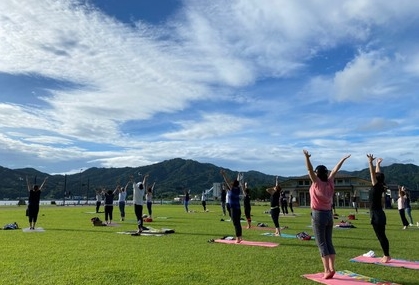 4月からパークヨガ再開します(*^^*)